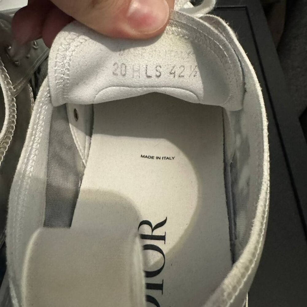 Dior B23 High-Top Oblique Sneakers -42.5 - Picture 4 of 5